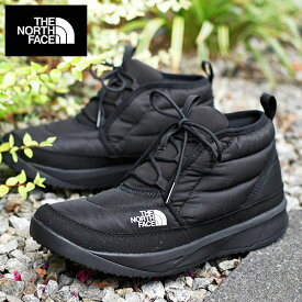 【動画あり】送料無料 ノースフェイス 中綿 撥水 ヌプシ チャッカ ブーツ レディース THE NORTH FACE W Nuptse Chukka WP 3 ヌプシ チャッカ スニーカー 靴 NF52573 2025秋冬新作 ブラック 黒
