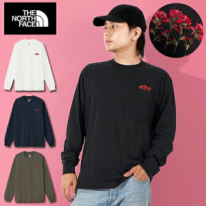 y悠zlR|XI m[XtFCX ԕ TVc fB[X Y z T THE NORTH FACE L/S FD Flower Logo Tee OX[u tbVhC t[ SeB