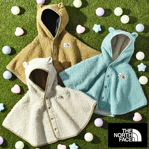 y悠z  F݂ t[h m[XtFCX Jh t[X |` xr[ LbY q THE NORTH FACE B Cuddle Fleece Poncho {At[X WPbg NAB72402 2025H~VF