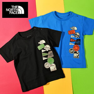 【動画あり】ネコポス発送!送料無料 暗闇で光る ノースフェイス 半袖Tシャツ ベビー キッズ THE NORTH FACE B S/S Luminous Graphic Tee ショートスリーブ ルミナス グラフィック ティー 子供 NTB32561 2025