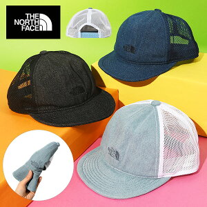 y悠zlR|XI ܂肽߂ m[XtFCX q bVLbv THE NORTH FACE Kids Denim Mesh Cap LbY fj bV Lbv Xq NNJ02515 2025tĐV