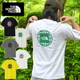 【動画あり】ゆうパケット発送！送料無料 2026春夏新作 ノースフェイス 半袖Tシャツ メンズ 吸汗速乾 綿100％ 生地厚 THE NORTH FACE S/S GEO Square Logo Tee ショートスリーブ ジオ スクエア ロゴ ティー NT32633