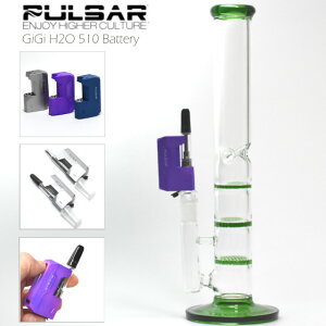 CBD  bNX WAX Lbh t^oR p njJ4w ACX KX{O pCv with Pulsar GiGi H2O 510 Battery 510Ki obe[ F|CU[ t ΂ AɗD dq^oR 
