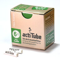 actitube EXTRA SLIM アクティチューブ エクストラスリム 50本入り 活性炭フィルター Tune チューン 手巻…