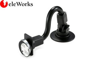 セルスター(CELLSTAR) ドライブレコーダー用 マグネット式 小型タイプ車載用貼付取付フレキシブルスタンド(付属スタンド代用品)【E-ST-D-051S】