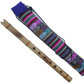 ケーナ 民族楽器 N-07 フォルクローレ楽器 フォルクローレ音楽 アンデス楽器 伝統楽器 女性最適 竹 焼き柄 ペルー