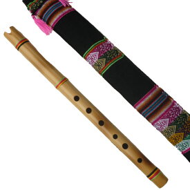 ケーナ 民族楽器 N-01B フォルクローレ楽器 フォルクローレ音楽 アンデス楽器 伝統楽器 女性最適 竹 焼き柄 ペルー