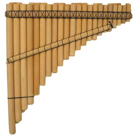 左低音 サンポーニャ CHRO-11 フォルクローレ楽器 半音付き 38管 ペルー アンデス楽器 民族楽器 クロマティカ フォルクローレ音楽