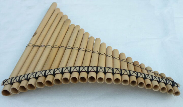 Fa 左低音 PAN-22 パンフルート サンポーニャ フォルクローレ楽器 ペルー製 民族楽器 フォルクローレ音楽 アンデス楽器 約43cm  22管 エルグスト
