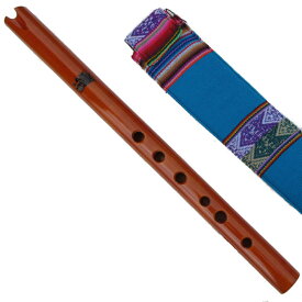 ペルー 民族楽器 TAL-35 TAKI ロング 木製 伝統楽器 ケーナ アンデス楽器 フォルクローレ楽器 演奏用 プロ用 フォルクローレ音楽