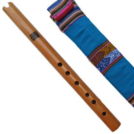 ペルー TB-20 TAKI 演奏用 ショート 穴1cm 女性用 木製 民族楽器 伝統楽器 ケーナ アンデス楽器 フォルクローレ楽器 フォルクローレ音楽