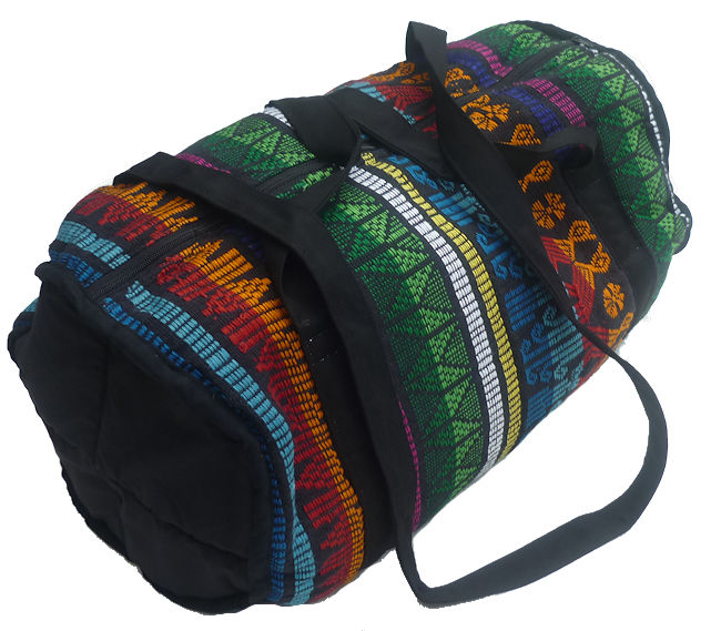 グアテマラ GU-023-8 大型 民族織物 手織り 伝統織物 OUTLET SALE 綺麗 可愛い 至高 ショルダーバッグ 筒型バッグ