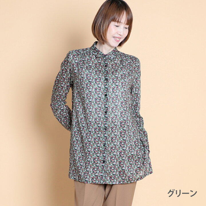 楽天市場】【2024AW】 リバティ ブラウス リバティプリント リバティ 