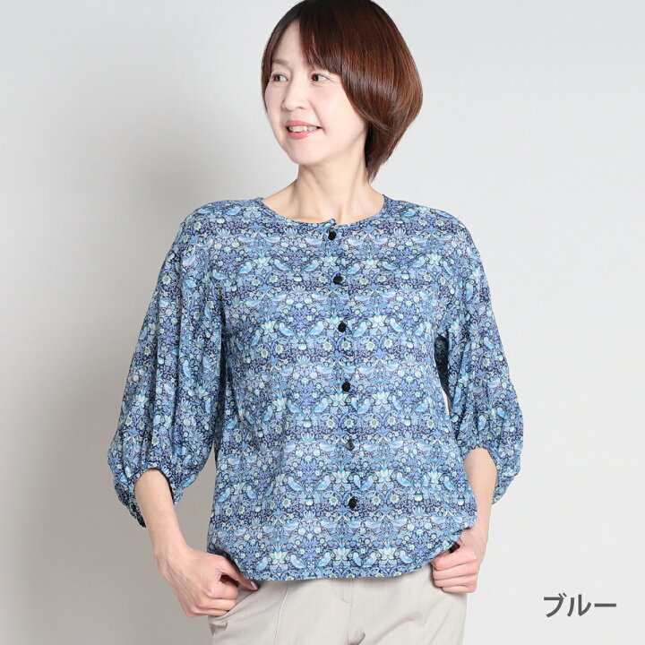 楽天市場】【マラソン限定30%OFFクーポン】リバティ ブラウス リバティ 