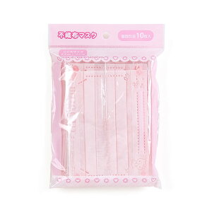 サンリオ(SANRIO) サンリオ マスク 不織布 立体 子供用 10枚 ハローキティ キティちゃん hello kitty プリーツタイプ 個別包装 耳にやさしい耳ひも ノーズフィッター 女の子 キャラクター 186783 SANRI