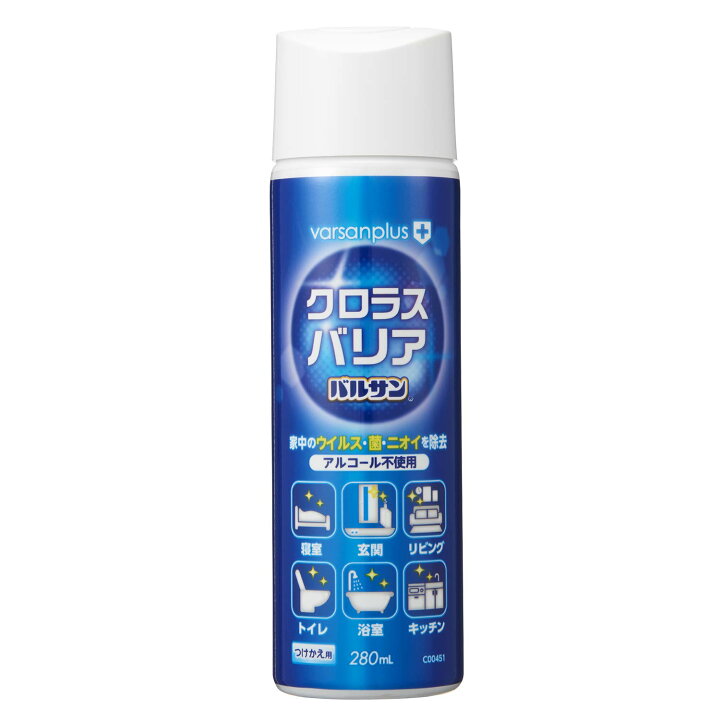 楽天市場】バルサンプラス クロラスバリア ふんわりミスト つけかえ用 