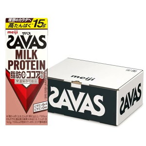 SAVAS(�U�o�X) MILK PROTEIN ���b0 �R�R�A���� 200ml×30�{ �~���N�v���e�C�� 15g ����