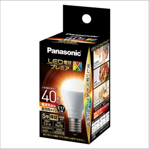 pi\jbN(Panasonic) pi\jbN LEDd v~AX a17mm d40W` dF(5.0W) ʓdES^Cv fMގ{H ^ OΉ LDA5LDGE17SZ4AN