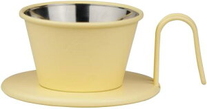 カリタ Kalita Earth Series SUNA コーヒー ドリッパー ウェーブ シリーズ ステンレス製 1~2人用 WDS-155 アースシリーズ 砂 燕職人手作り 日本製 ドリップ 器具 #04170