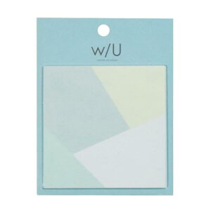 �i�J�o���V W/U�V���[�Y �X�N�G�A�t� 75x75mm/20�� �u���[ WU-FSTL-3