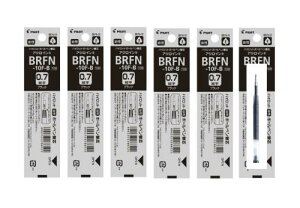 �p�C���b�g �����{�[���y���֐c �׎�0.7mm ��6�{ BRFN-10F-B 6�{�g��