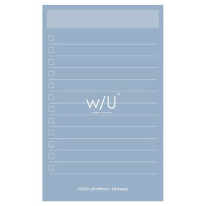 �i�J�o���V W/U (watashi no sobani) �m�[�g�t� �X���� �p�E�_�[�u���[ WU-FSTN-R-B