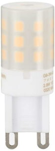 東京メタル工業 G9 LEDランプ フロスト G9-3W-002F-TM 電球色 小
