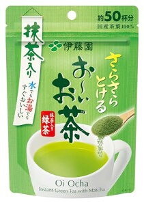 伊藤園 おーいお茶 抹茶入り緑茶 粉末 40g チャック付き袋タイプ
