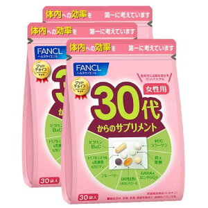 t@P (FANCL) 30ォ̃Tvgp 45`90 (30×3) N Tv (r^~C/r^~B/S) 