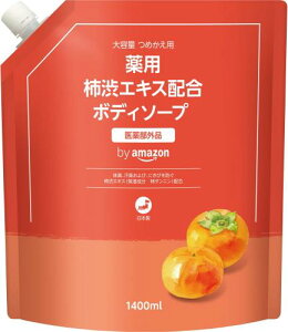 by 薬用 柿渋ボディソープ ペパーミント 大容量 詰替え用 1400ml