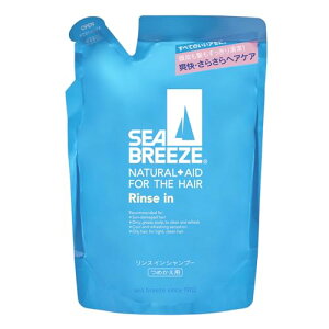 SEABREEZE(シーブリーズ) シーブリーズ リンスインシャンプー 詰替用 400ml 液体 400ミリリットル (x 1)