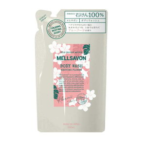 Mellsavon T{ {fBEHbV XeBOt[ l 380mL nC vA̍ {fB\[v ΂ 100%