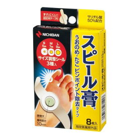 ニチバン フットケア スピール膏CX うおのめ・たこピンポント除去タイプ 直径10mm SPCXN
