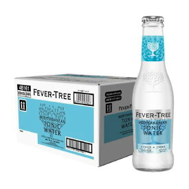 植物由来の成分を使用したイギリスのプレミアムミキサー Fever-Tree(フィーバーツリー) メディタレーニアントニックウォーター 200ml×24本