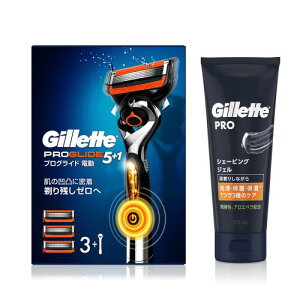Gillette �W���b�g �v���O���C�h �p���[ �{��(�֐n3�R�t)+�V�F�[�r���O�W�F�� 175ml�Z�b�g�����q�����p �E��� �J�~�\�� �j�� �����Y