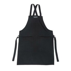 [ディーンアンドデルーカ] フルエプロン ブラック レディース メンズ ポケット 綿 81× 70cm NEW