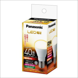 �p�i�\�j�b�N �~�j�N���v�g���^ LED�d�� E17���� �d��40�`���� �d���F����(4.2W) �L�z���^�C�v LDA4LGE17K40ESW2