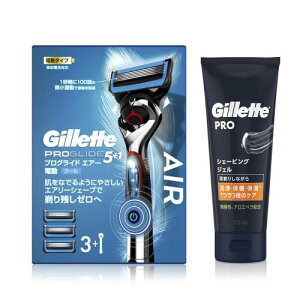 Gillette �W���b�g �v���O���C�h �G�A�[�d�� �{��(�֐n3�R�t)+�V�F�[�r���O�W�F�� 175ml�Z�b�g�����q�����p �E��� �J�~�\�� �j�� �����Y