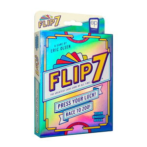 Flip 7�A���Ȃ��̉^�Ɛ헪�������ċ��ɂ̃u�����h�A�y�[�X�̑������Ő��̂���J�[�h�Q�[���A�����Ɋw�ׁA�ȒP�ɋ����邱�Ƃ��ł��܂��B�Q�[���i�C�g�A3�l�ȏ�̃v���C���[�A�Ώ۔N��8��