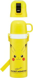 �X�P�[�^�[(Skater) ���� �q���p 2WAY ������ 470ml �R�b�v���� 430ml �|�P���� �s�J�`���E �t�F�C�X 23 �j�̎q ���̎q �X�e�����X �ۉ��ۗ� �y�� waterbottle �X�|�[�c�{�g�� �L�b�Y ���ǂ� ���r SKDC4-A