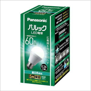 �p�i�\�j�b�N LED�d�� �������a26mm �d��60�`���� �����F����(7.0W) ��ʓd�� �L�͈͂��Ƃ炷�L�z���^�C�v ���O���Ή� �����Ή� LDA7NGK6