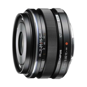 OLYMPUS �P�œ_�����Y M.ZUIKO DIGITAL 17mm F1.8 �u���b�N