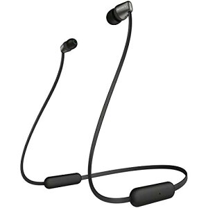�\�j�[ ���C�����X�C���z�� WI-C310 : Bluetooth�Ή�/�ő�15���ԘA���Đ�/�}�C�N�t�� �t���b�g�P�[�u���̗p 2019�N���f�� �u���b�N WI-C310 BC