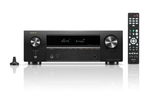 �f�m�� Denon AVR-X580BT 5.2ch AV�T���E���h���V�[�o�[ 8K Ultra HD�AHDR10+�A eARC�Ή�/�u���b�N AVR-X580BTK