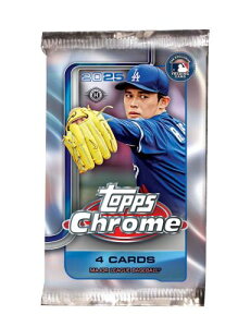 2025 Topps Chrome Baseball - HOBBY 1 Pack �N���[�� �x�[�X�{�[�� 1�p�b�N