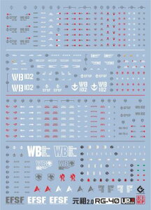 �u��!! HG RG EG MG MGSD PG RE HiRM ���{�b�g MS �f�B�e�[���A�b�v�p���]�ʎ��f�J�[�� (RG 1/144 RX-78-2 Ver.2.0 No.40 �p) [���s�A���i]