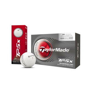 TAYLORMADE GOLF(�e�[���[���C�h�S���t) TM26 TP5x PerfStripe 6bp �e�B�[�s�[�t�@�C�u �G�b�N�X �p�t�H�[�}���X�X�g���C�v �S���t�{�[�� 2026�N���f�� �z���C�g