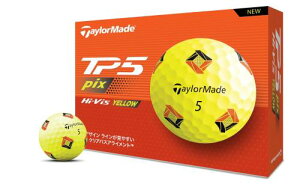 �e�[���[���C�h(TAYLOR MADE) TMJ24 TP5 pix YLW JPN 12���� �e�B�[�s�[�t�@�C�u �s�b�N�X �C�G���[ �S���t�{�[�� 2024�N���f�� �C�G���[