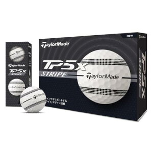 �e�[���[���C�h(TAYLOR MADE) TMJ24 TP5x Stripe JPN dz �e�B�[�s�[�t�@�C�u �G�b�N�X �X�g���C�v �S���t�{�[�� �z���C�g
