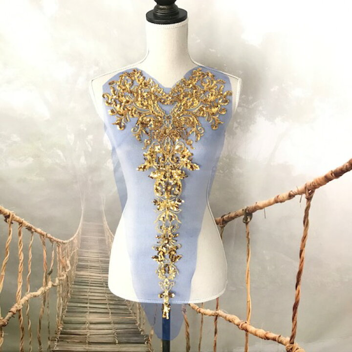 楽天市場 スパンコール モチーフ 花 衣装用 ゴールド 衣装作り ブルー ベリーダンス チュールモチーフ 花 装飾 バレエ衣装 衣装作り Elisabeth Smile Craft Shop